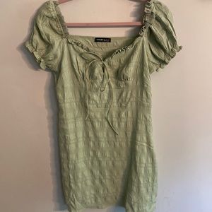 ⭐️2/$10 - green SHEIN dress